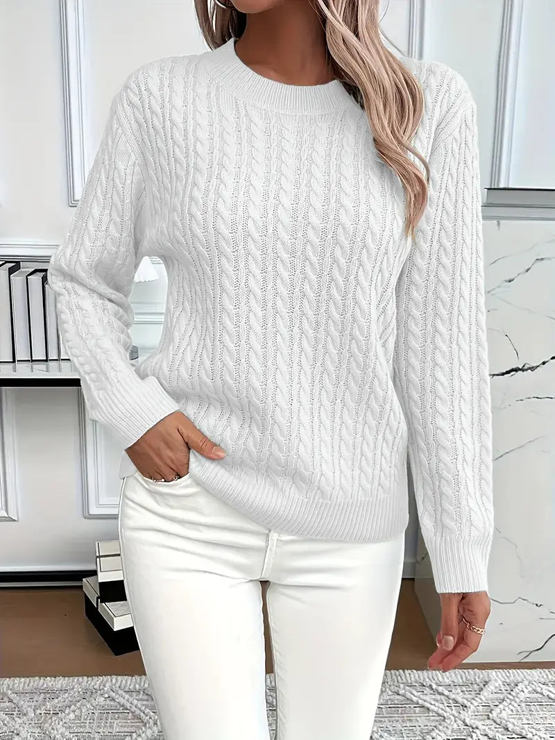 Zoe | Cable Knit Sweater