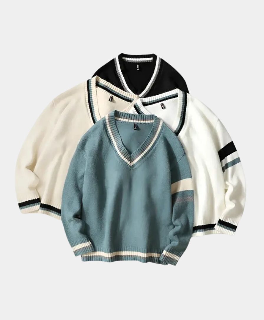 V-Neck Sweater - Alder & Voss