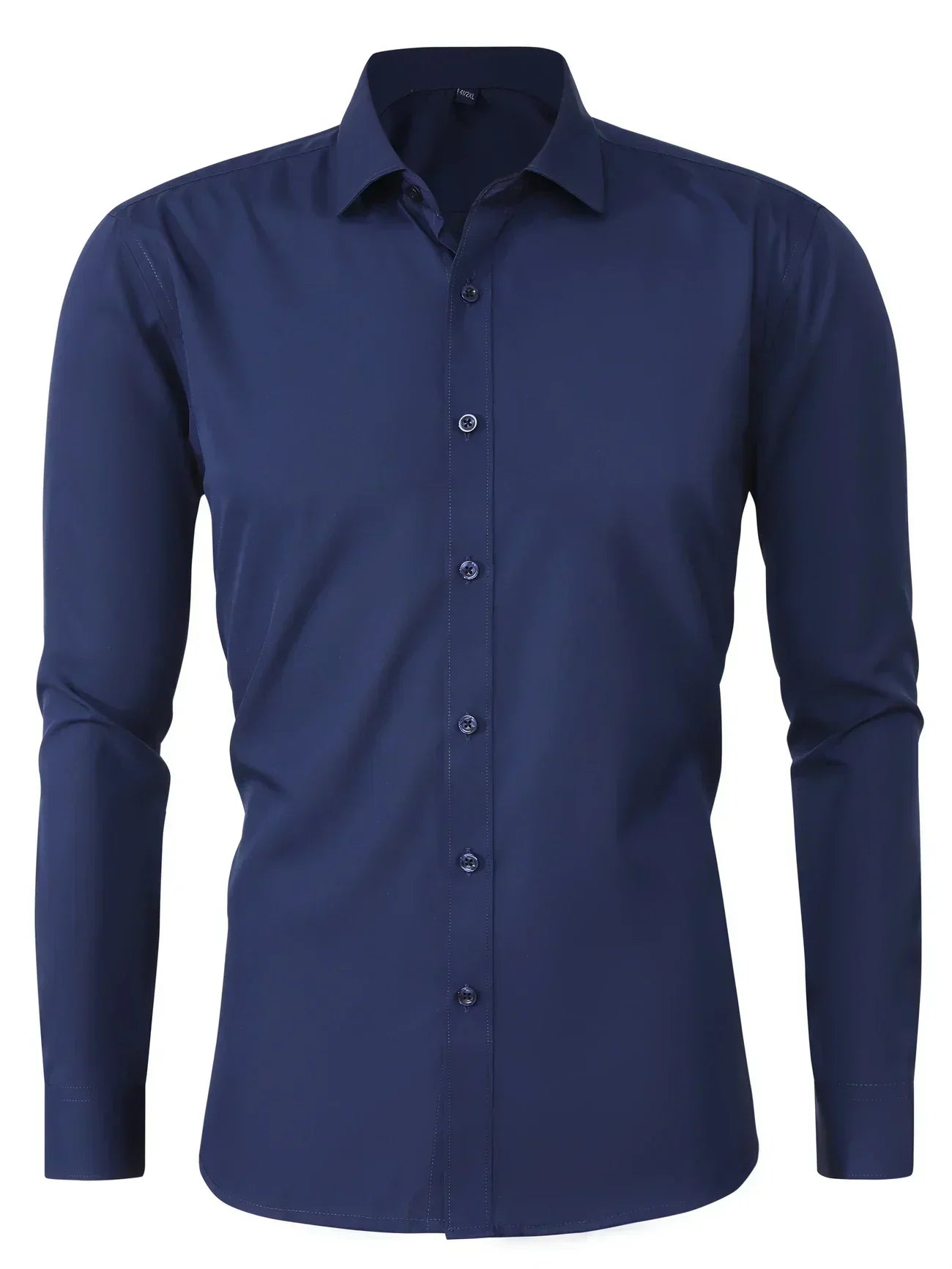 Lenoir™ | Elegant long-sleeve shirt with buttons
