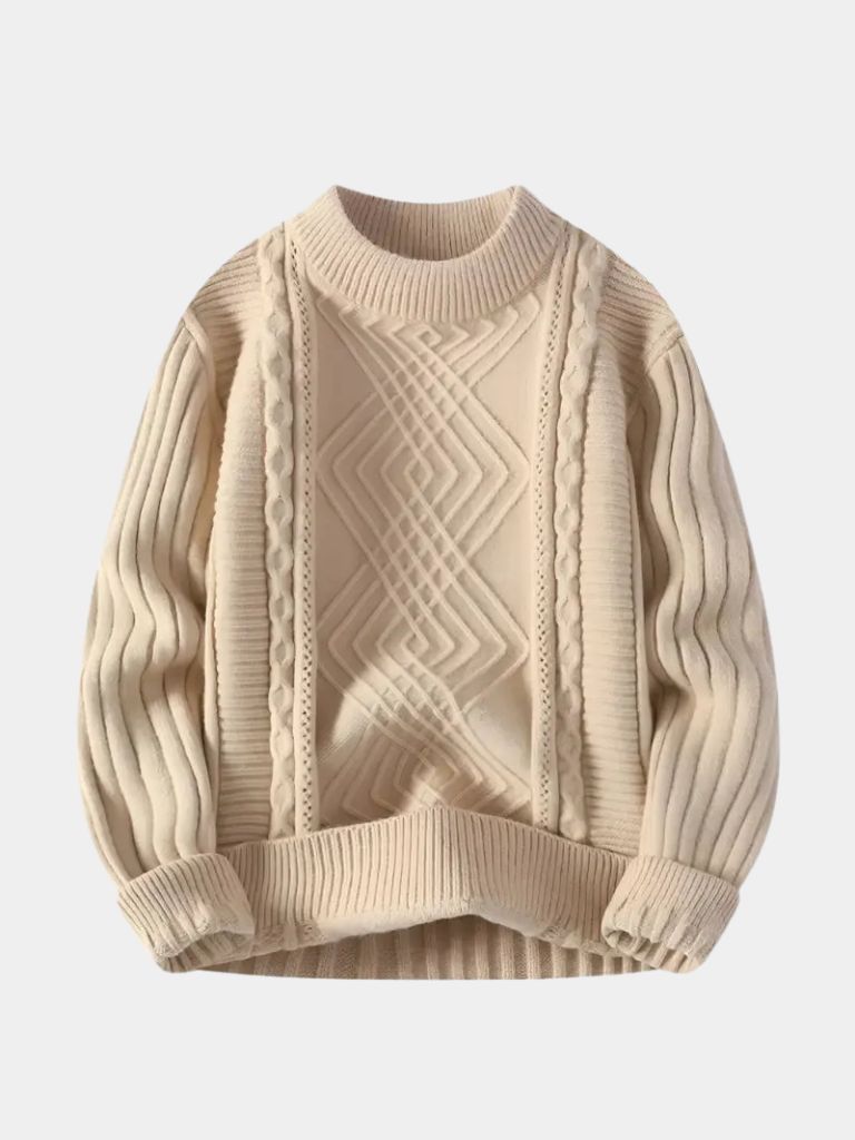 Textured Minimalist Sweater - Alder & Voss