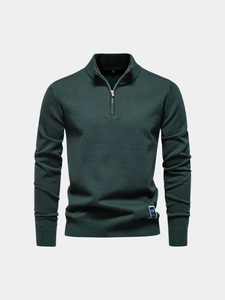 Important Zip Sweater - Alder & Voss