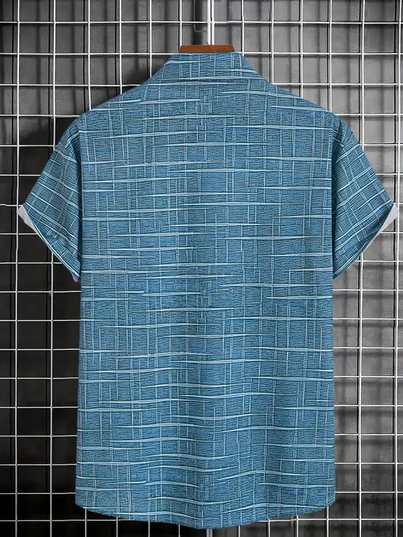 Lenoir™ | Elegant shirt with striped and checked pattern