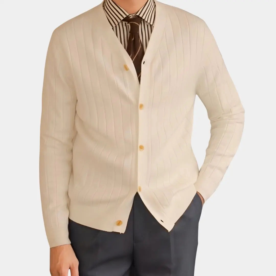 Casual Knit Cardigan - Alder & Voss