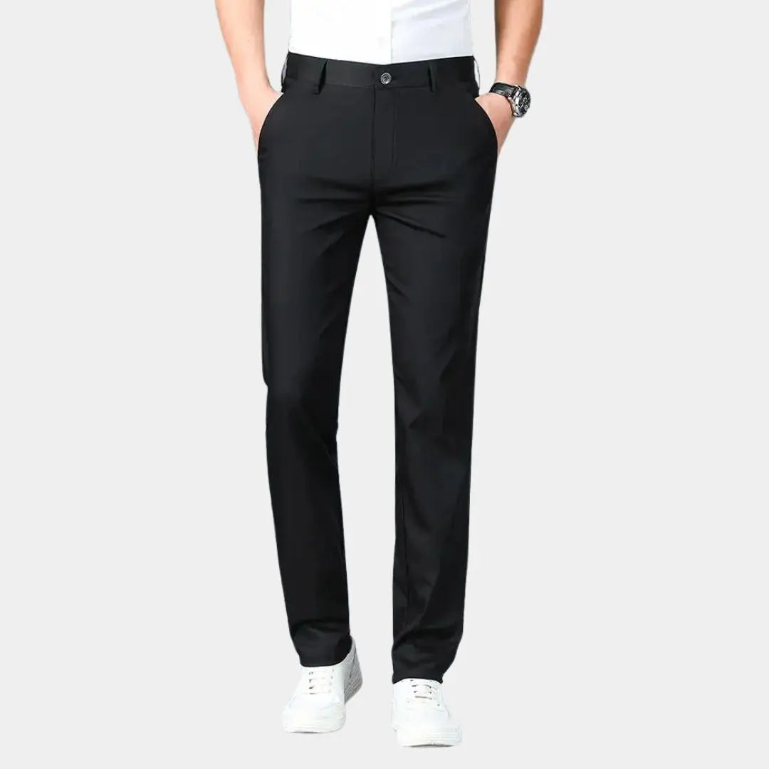 Minimalist Straight Leg Bamboo Fiber Pants