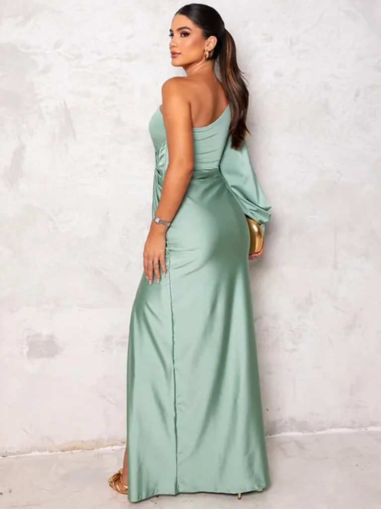 ANNA SATINNIGHT MAXI DRESS