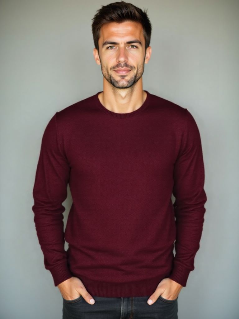 Round Neck Sweater - Alder & Voss