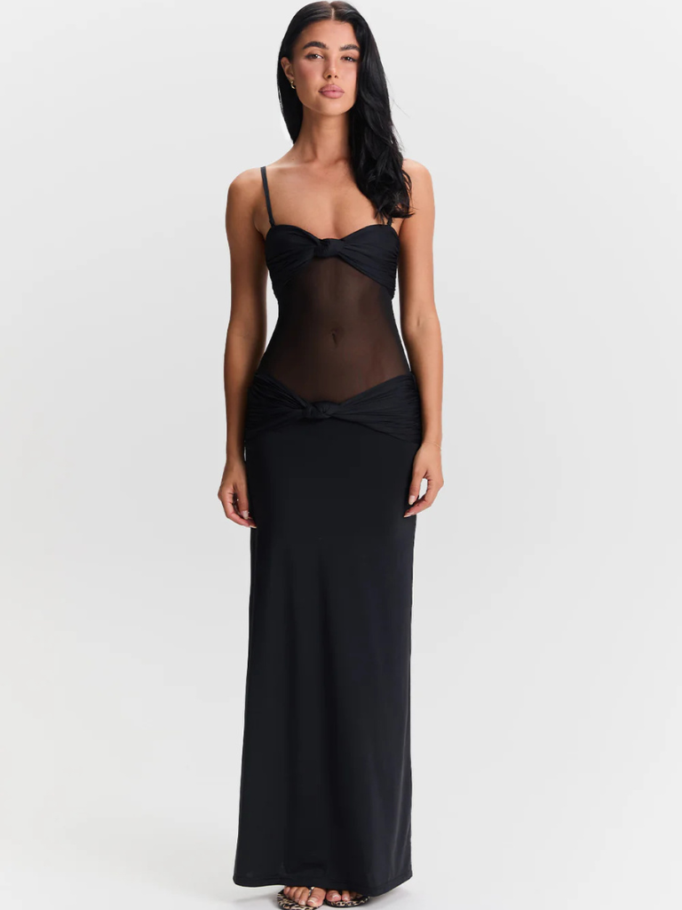 MAXI BLACK DESIRE DRESS
