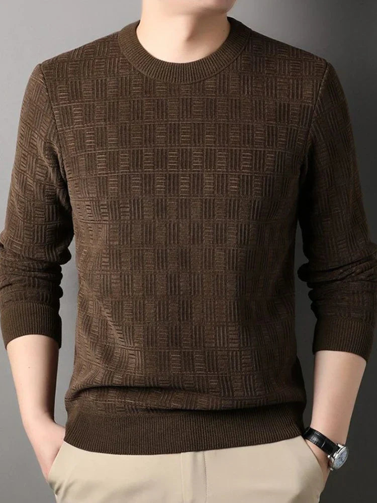 Fabian | Textured Crew Sweater