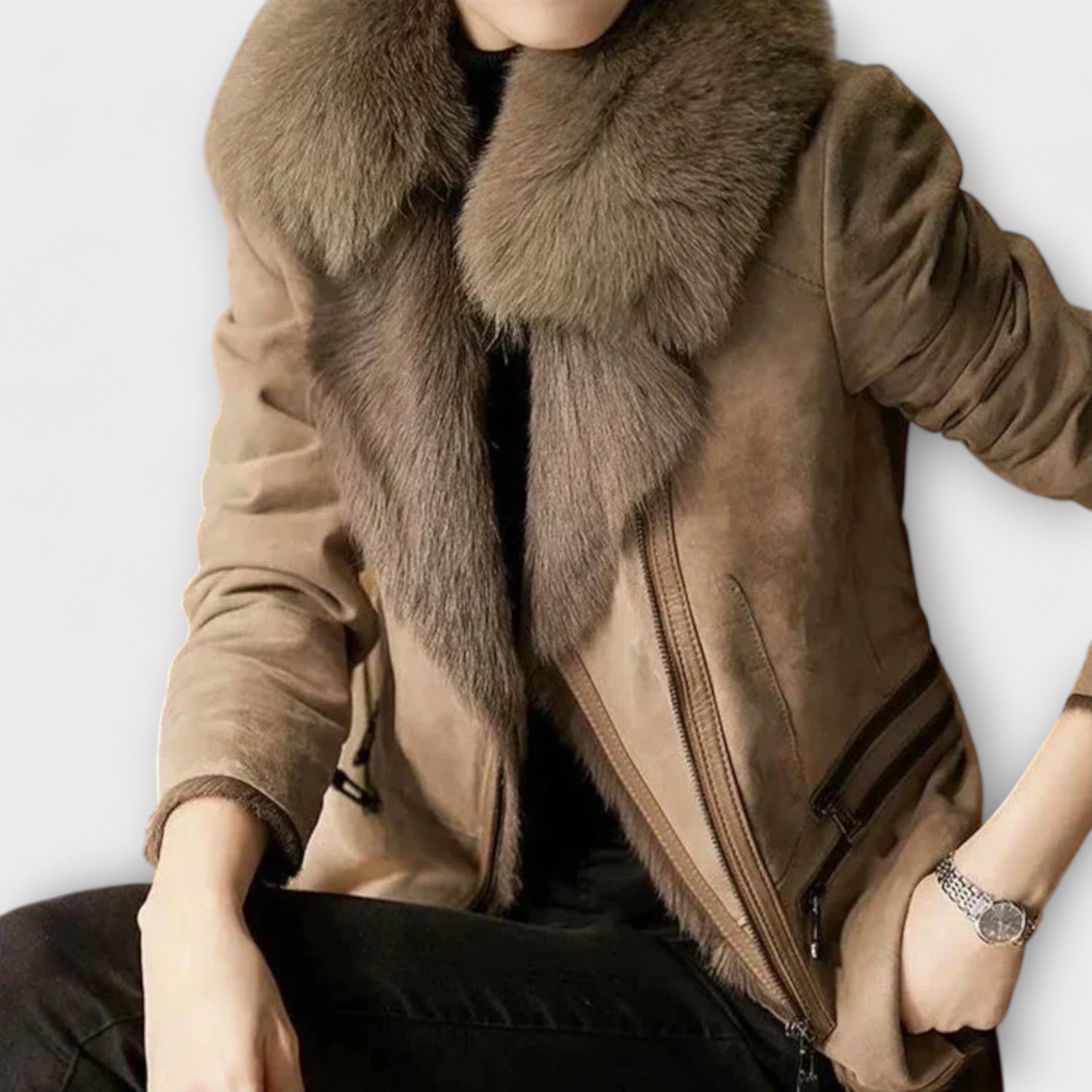 Sheepskin jacket