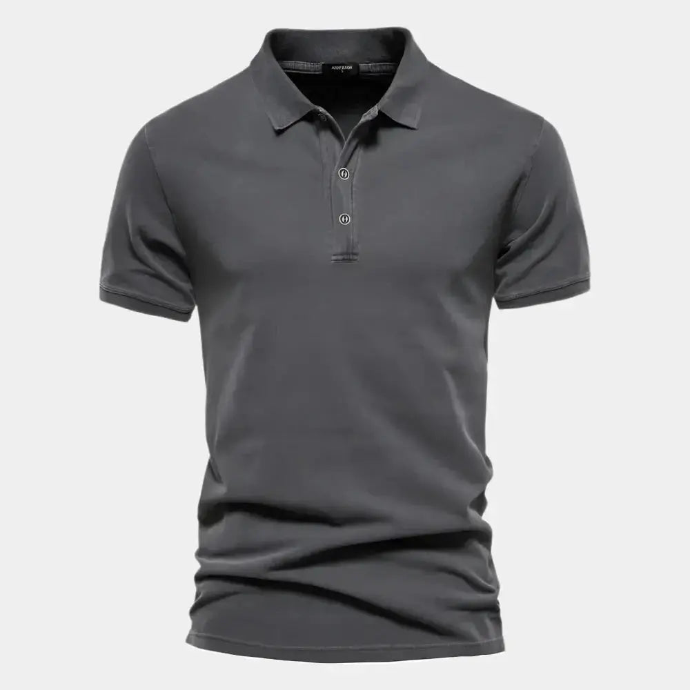 High-Quality Cotton Polo - Alder & Voss