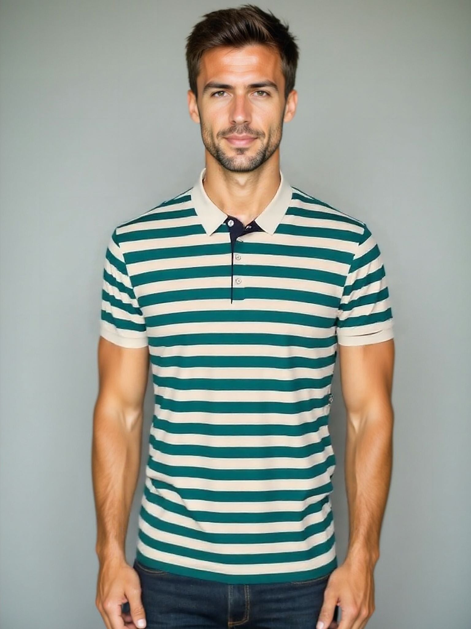 Striped Summer Polo - Alder & Voss