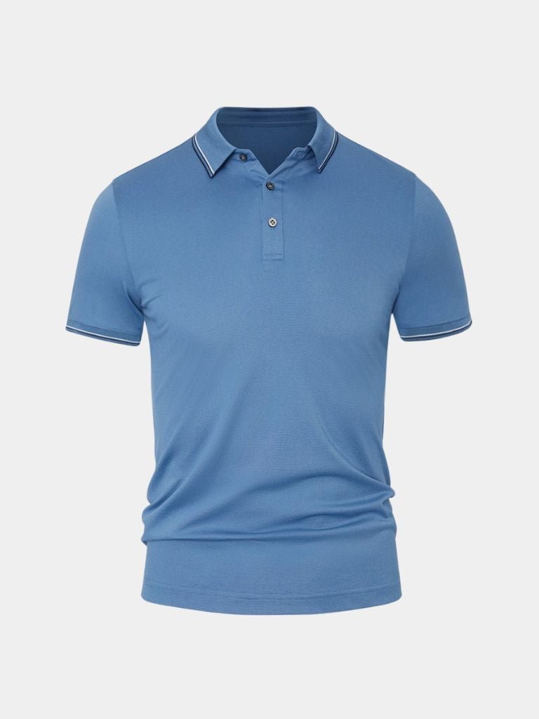 Classic Azure Polo – Alder & Voss