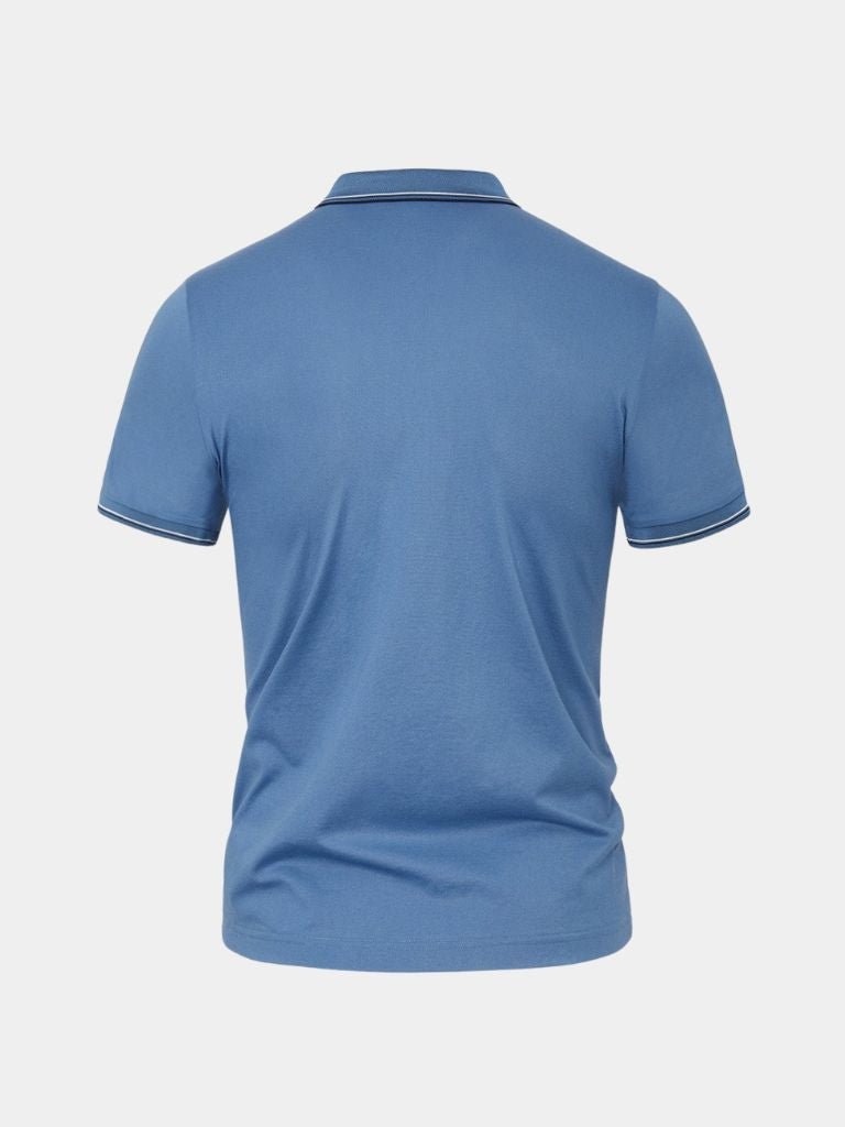 Classic Azure Polo – Alder & Voss