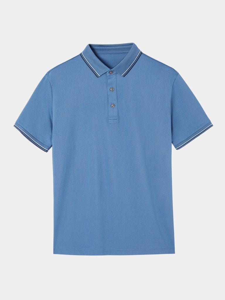 Classic Azure Polo – Alder & Voss