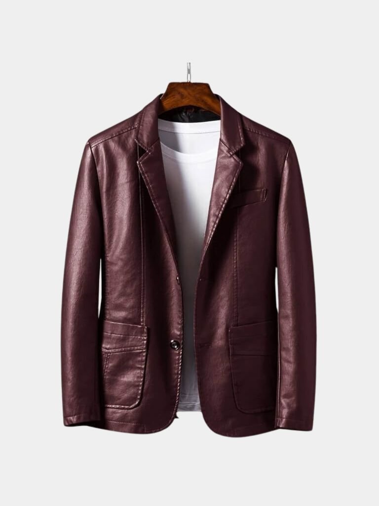 Bold Caramel Leather Jacket - Alder & Voss