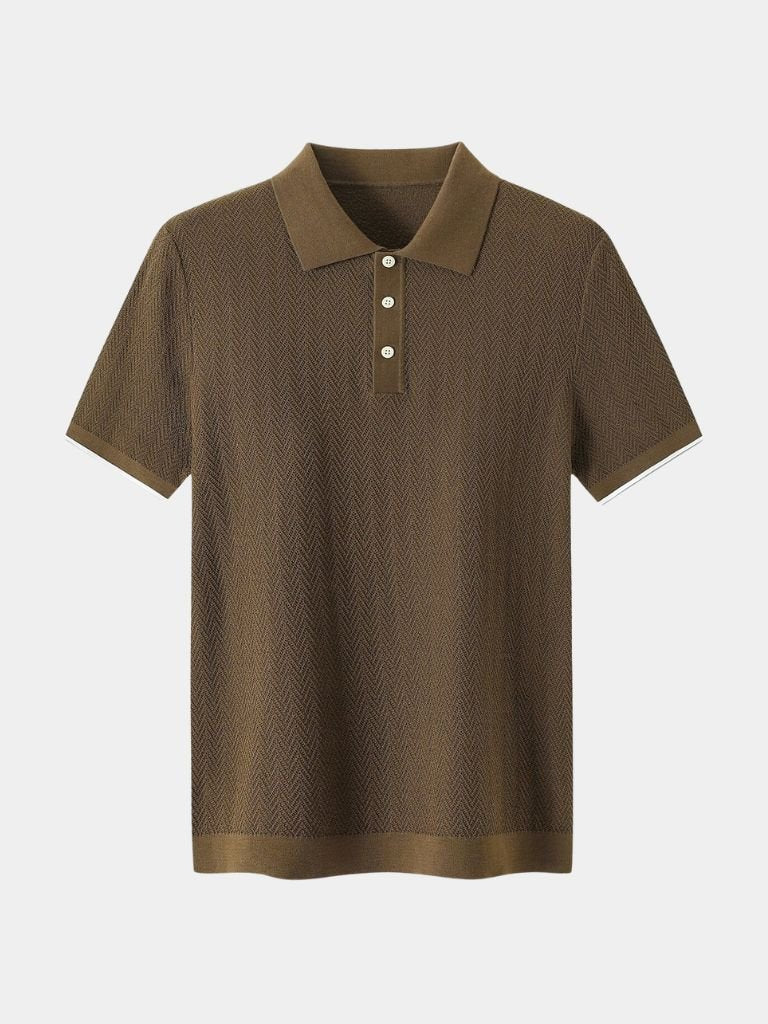 Brownston Knit Polo - Alder & Voss