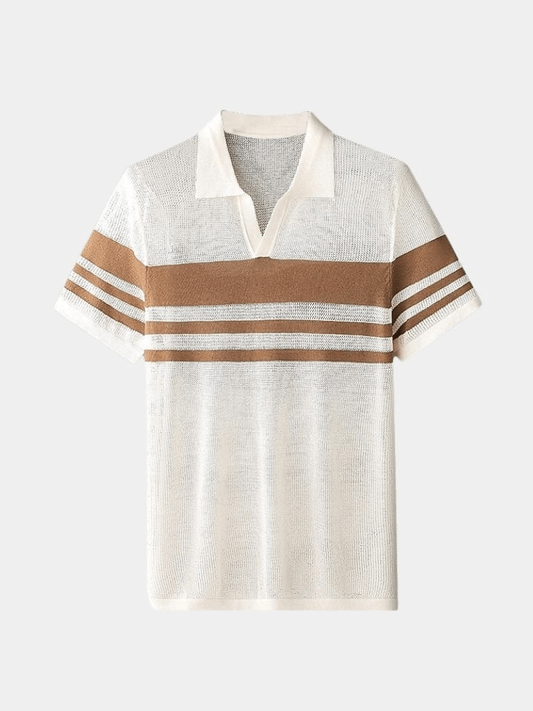 Caramel Lineage Polo – Alder & Voss