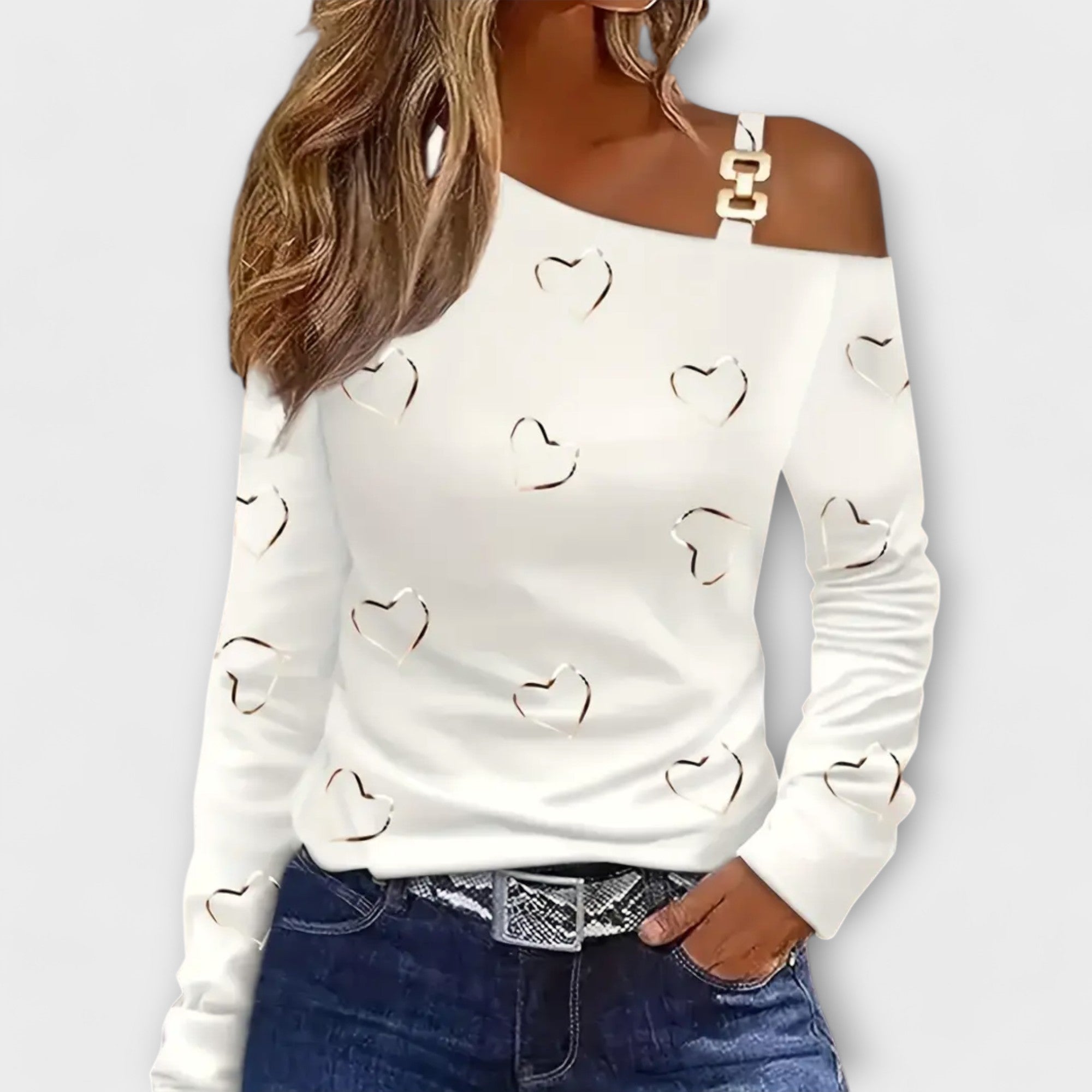 Evelyn - Casual Long Sleeve T-Shirt
