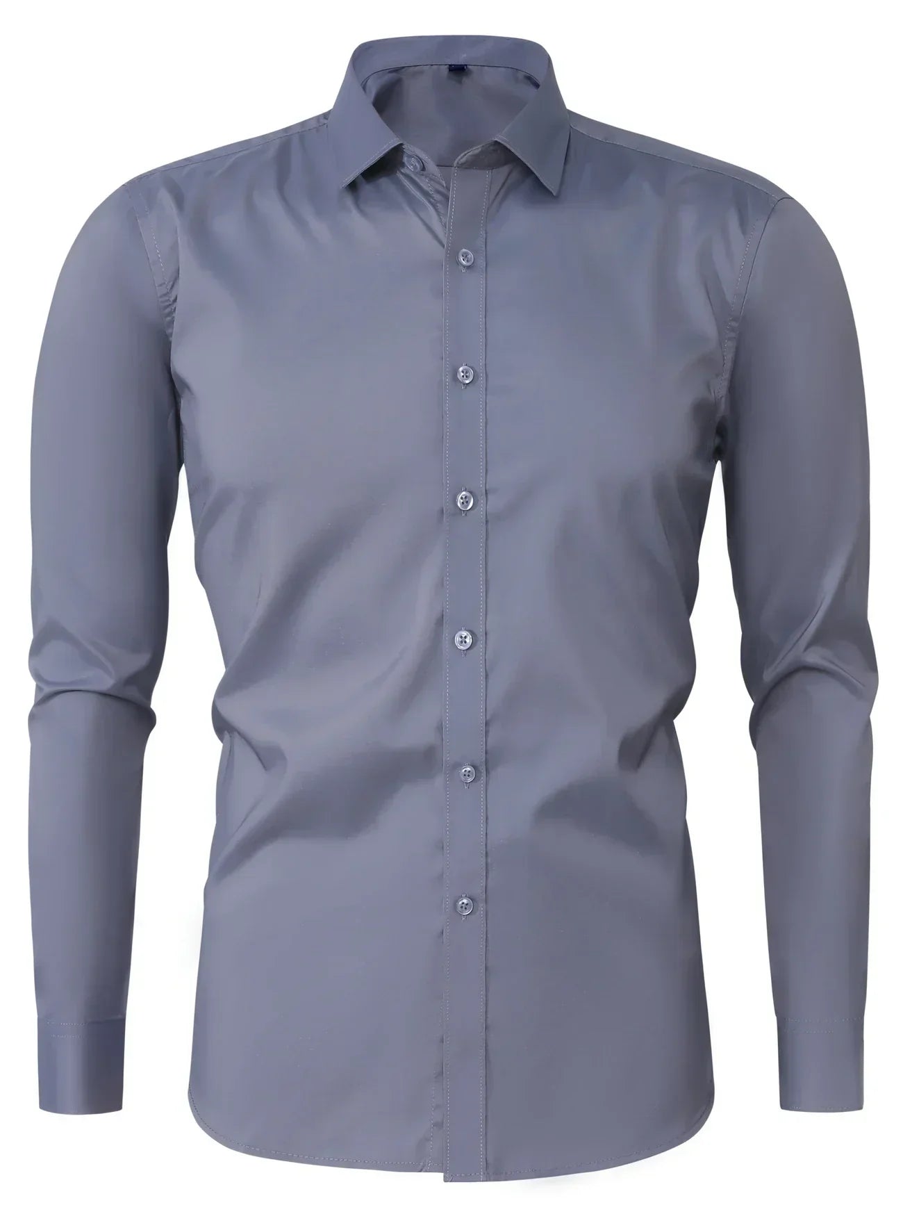 Lenoir™ | Elegant long-sleeve shirt with buttons
