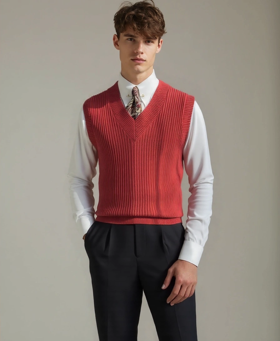 Knitted Vest - Alder & Voss