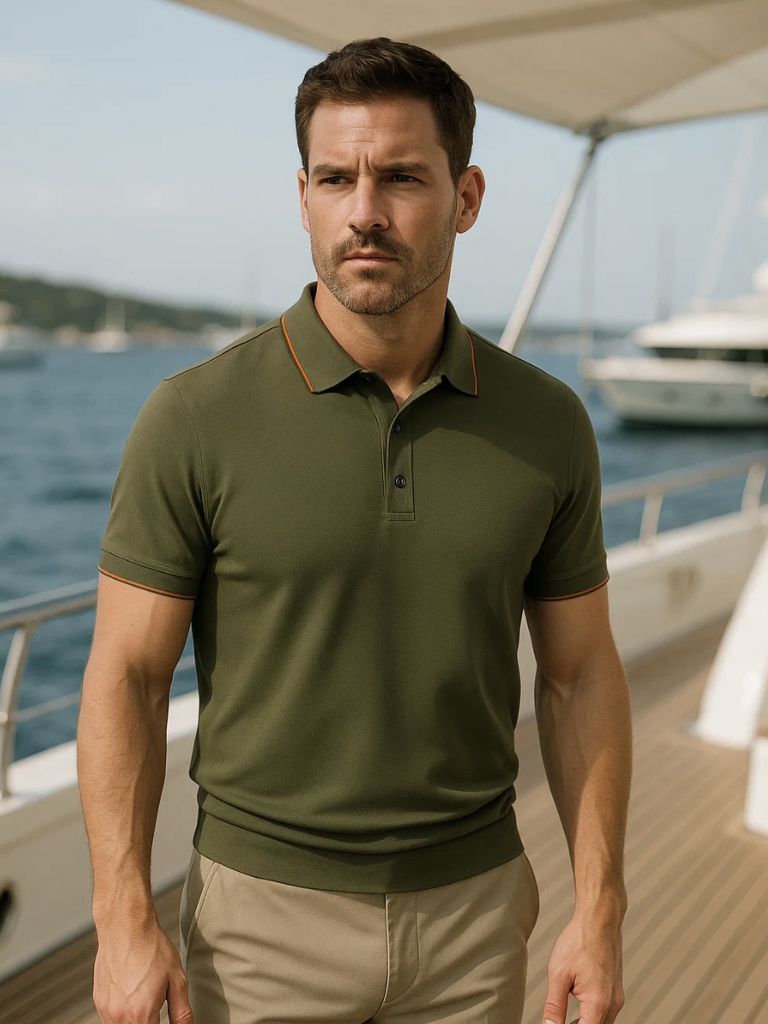 Noble Knit Polo - Alder & Voss
