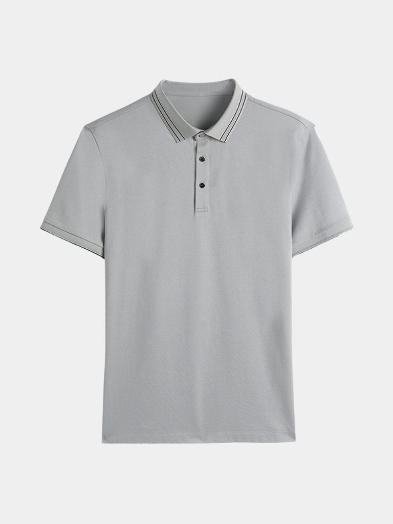 Polo with Obsidian Trim – Alder & Voss