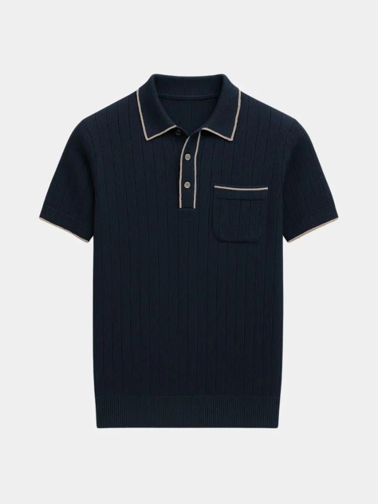 Old Money Knit Polo - Alder & Voss
