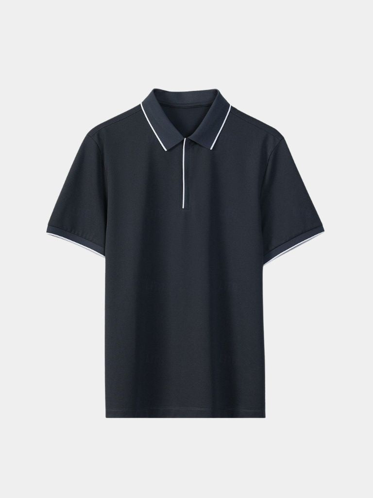 Midnight Oxford Polo - Alder & Voss