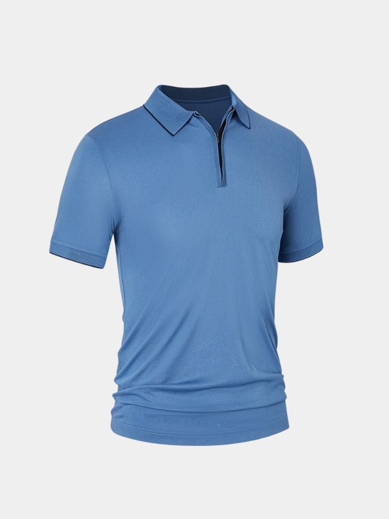 Quarter Zip Polo by Régis – Alder & Voss