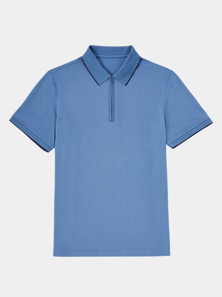 Quarter Zip Polo by Régis – Alder & Voss