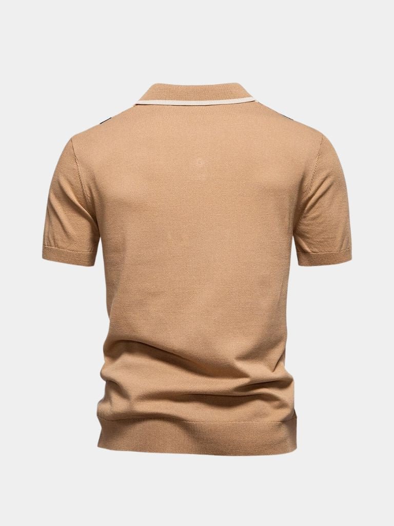 Retro Striped Polo – Alder & Voss