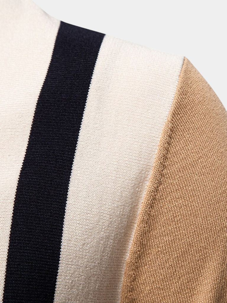 Retro Striped Polo – Alder & Voss