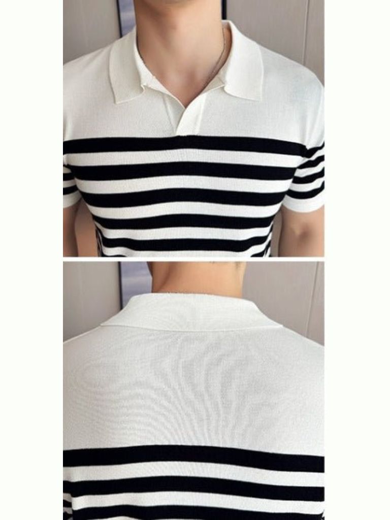 Nautical Riviera Polo - Alder & Voss