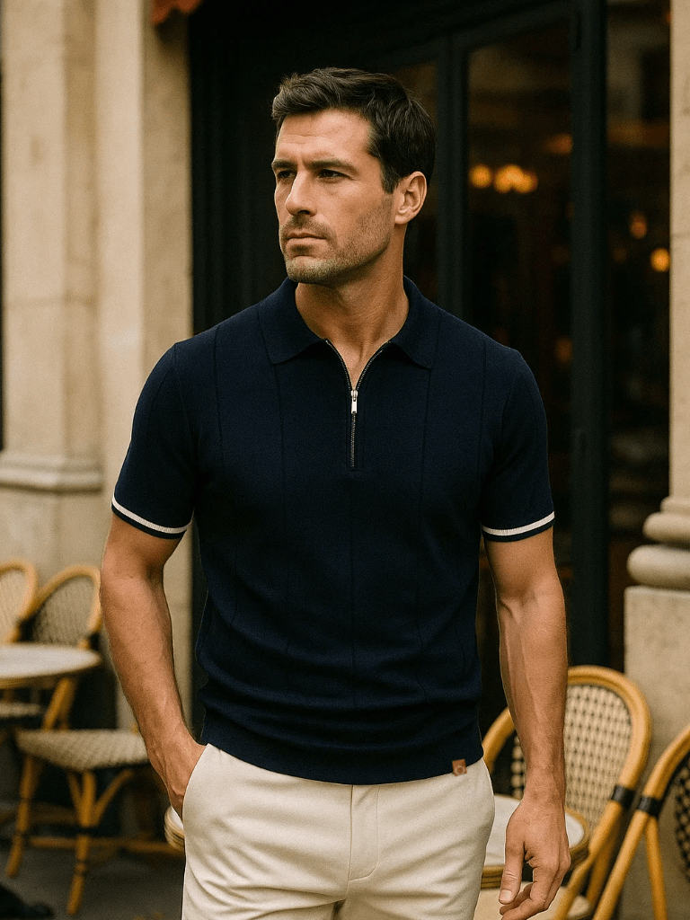 Royal Zip Polo – Alder & Voss