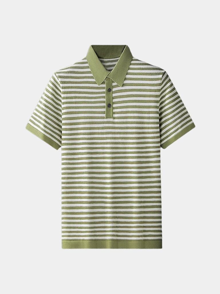 Classic Striped Polo - Alder & Voss