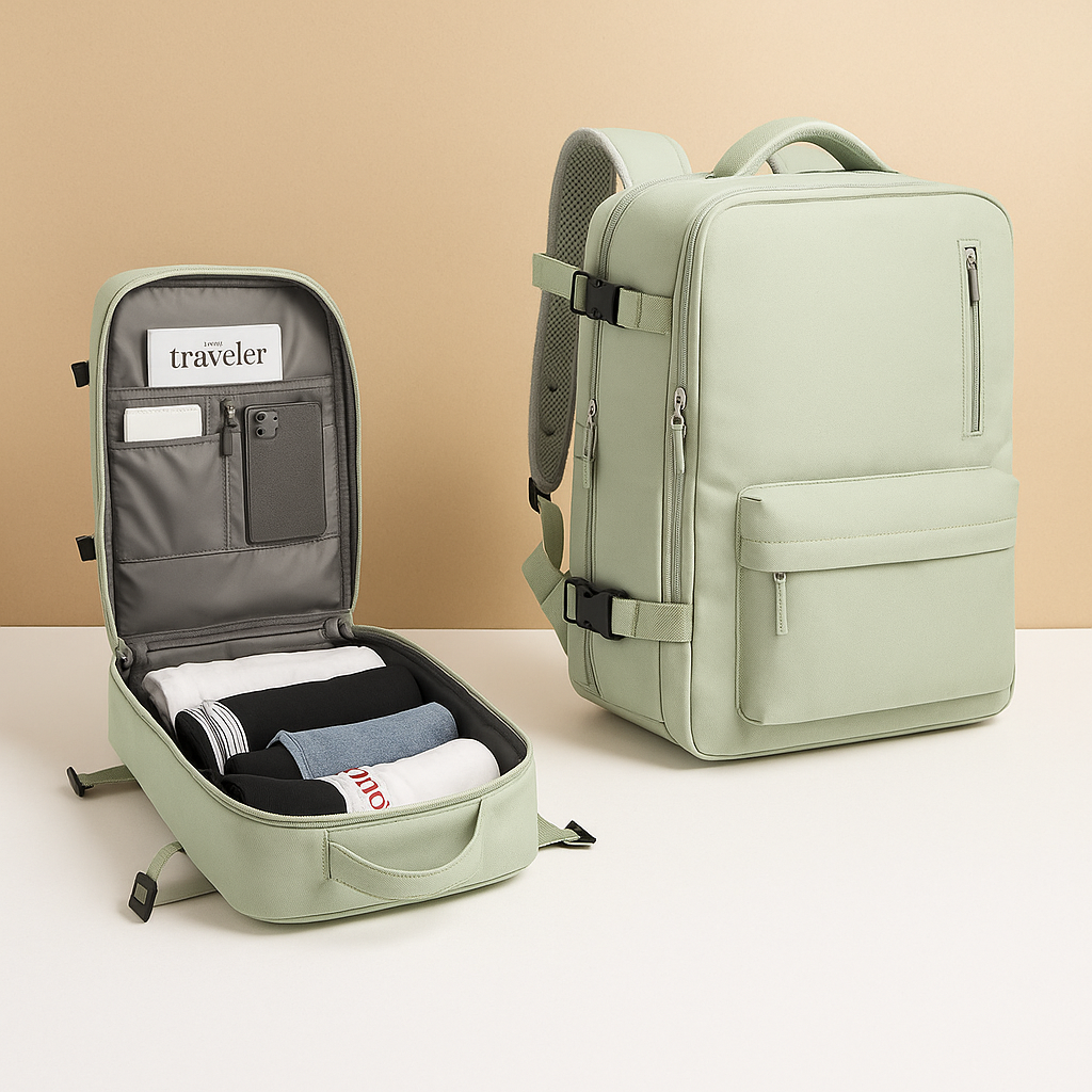 TSA-approved travel backpack | Sophie