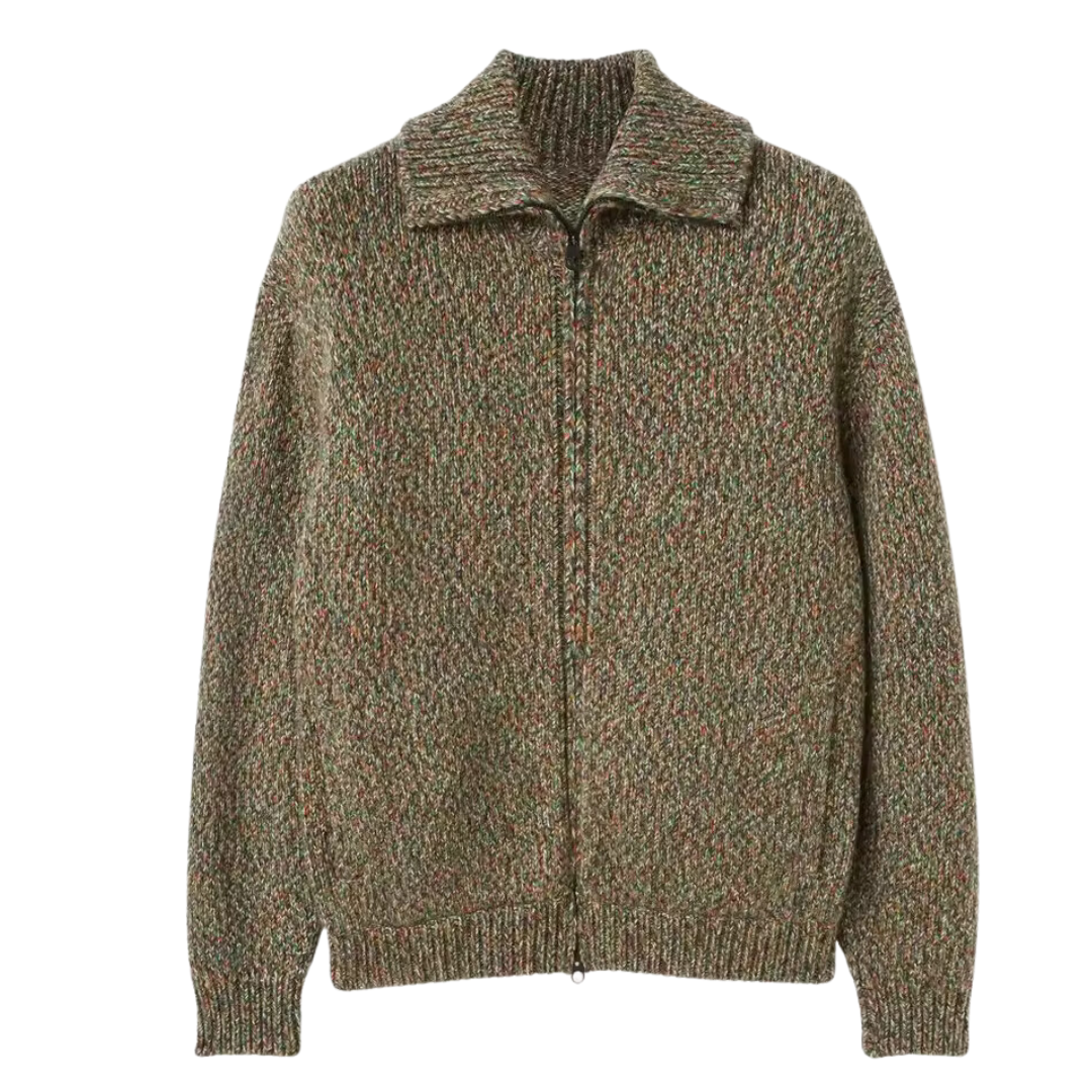 Lenoir™ | ZIPPERED ALPACA WOOL BOMBER
