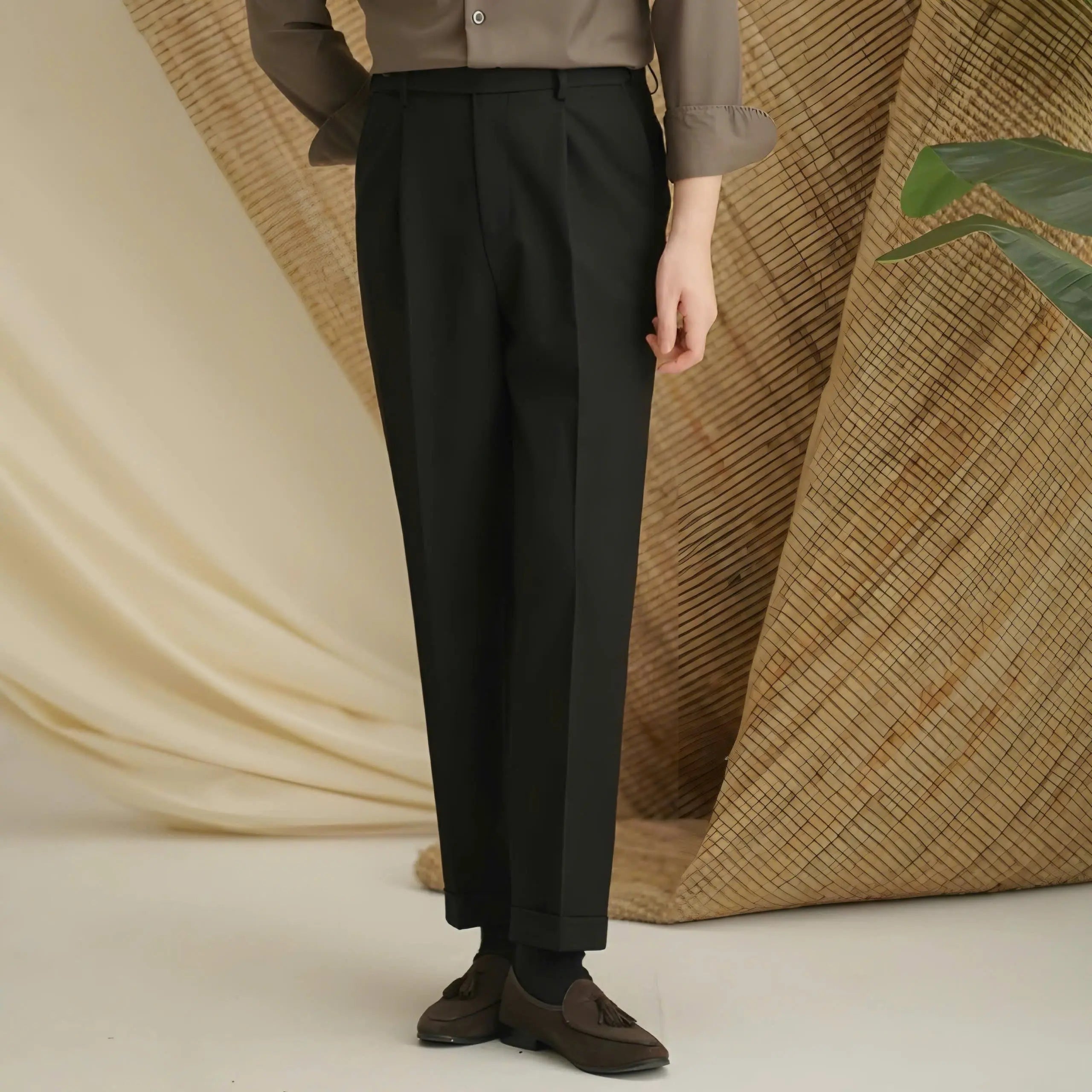Premium Elastic Classic Trousers
