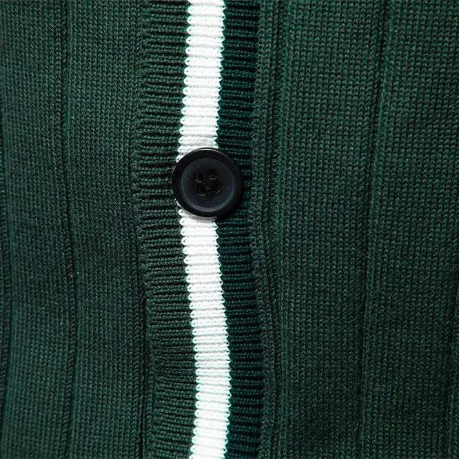 Cotton Sweater with Buttons - Alder & Voss