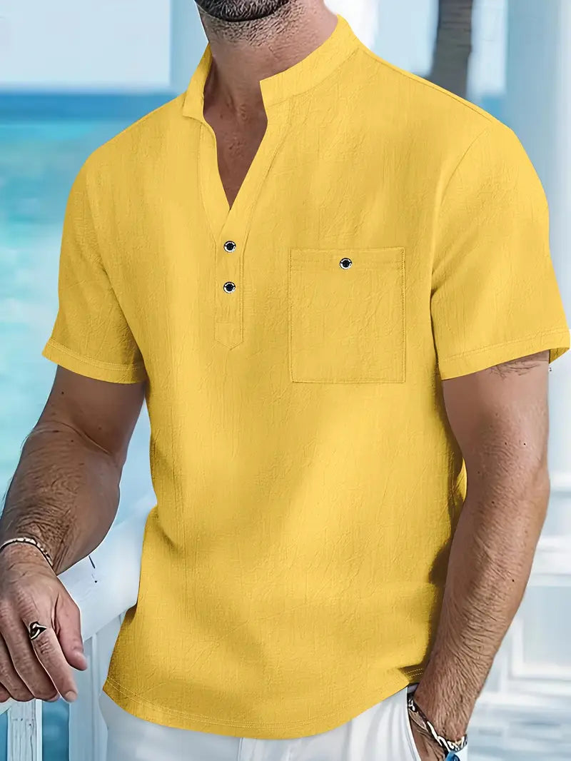 Lenoir™ | Elegant Short-Sleeve Shirt