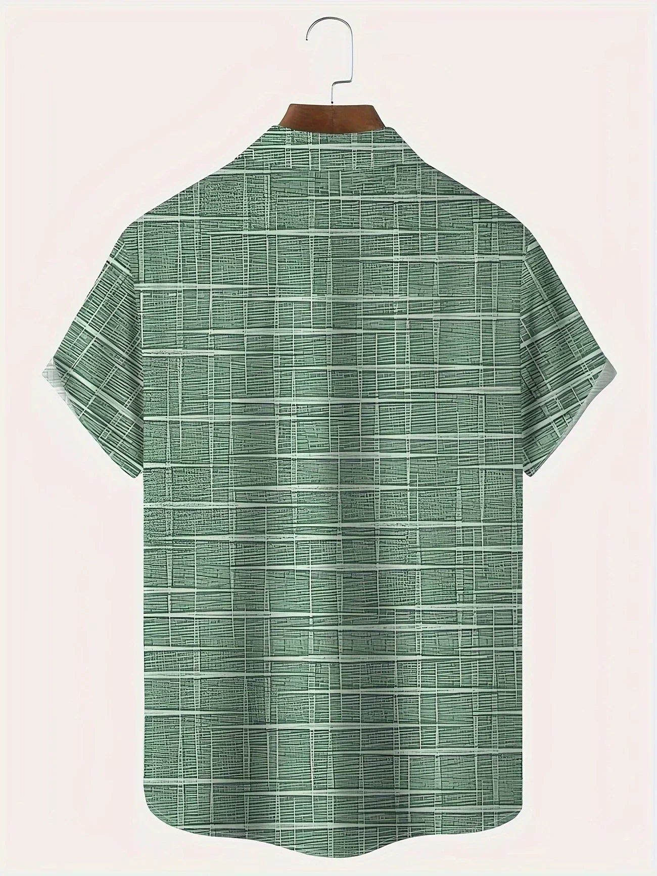 Lenoir™ | Elegant shirt with striped and checked pattern