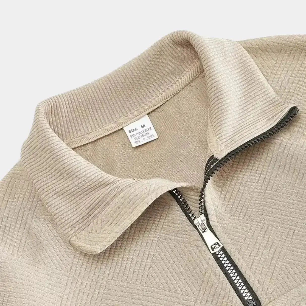 Henry Essential Zip Collar Sweater - Alder & Voss