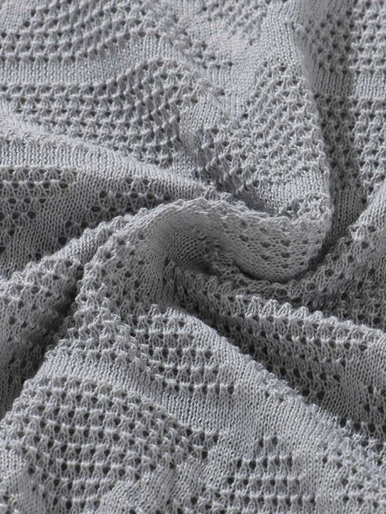 Woven Leather Polo - Alder & Voss