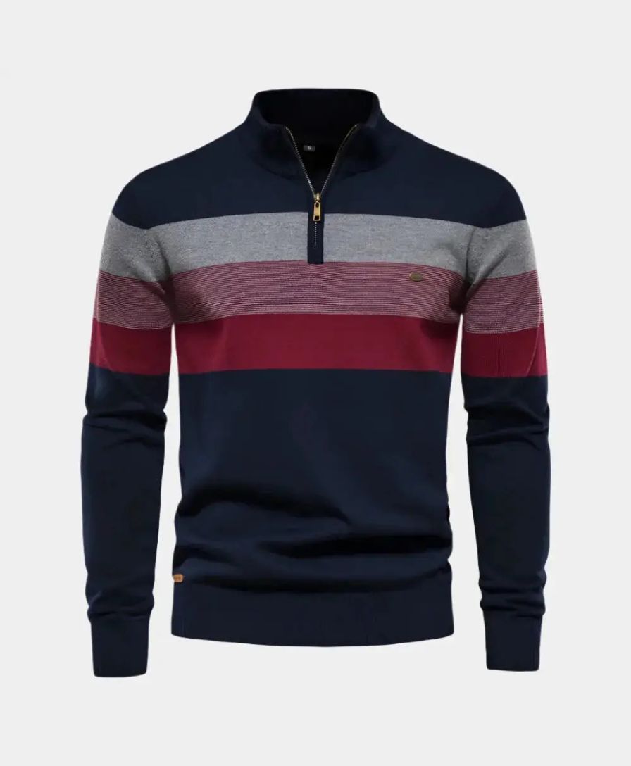 Minimalist Beanie with High Collar - Alder & Voss