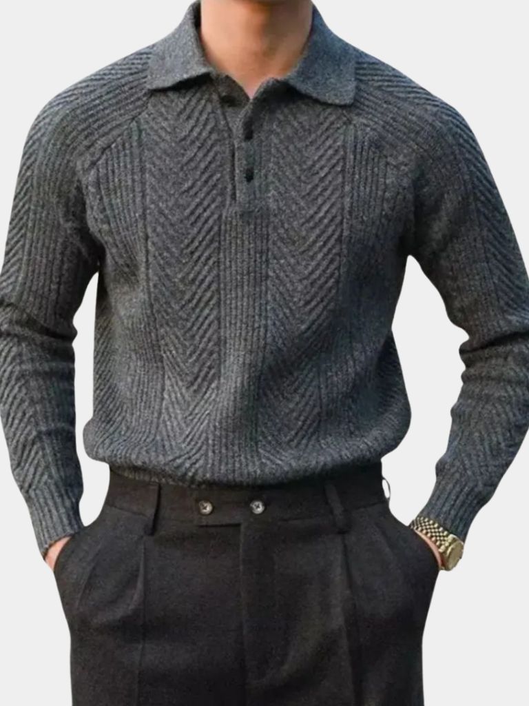 Long Sleeve Pullover for Men - Alder & Voss