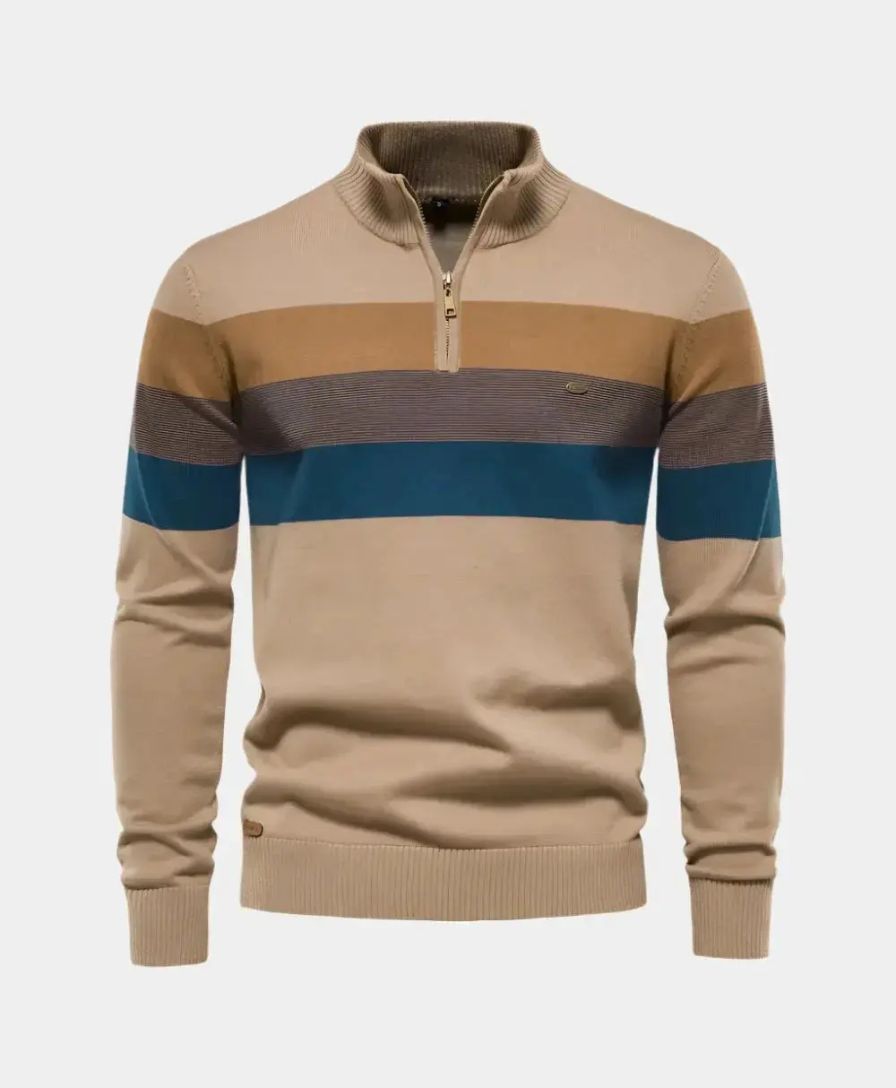 Minimalist Beanie with High Collar - Alder & Voss