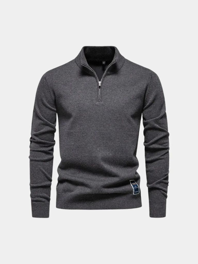 Important Zip Sweater - Alder & Voss