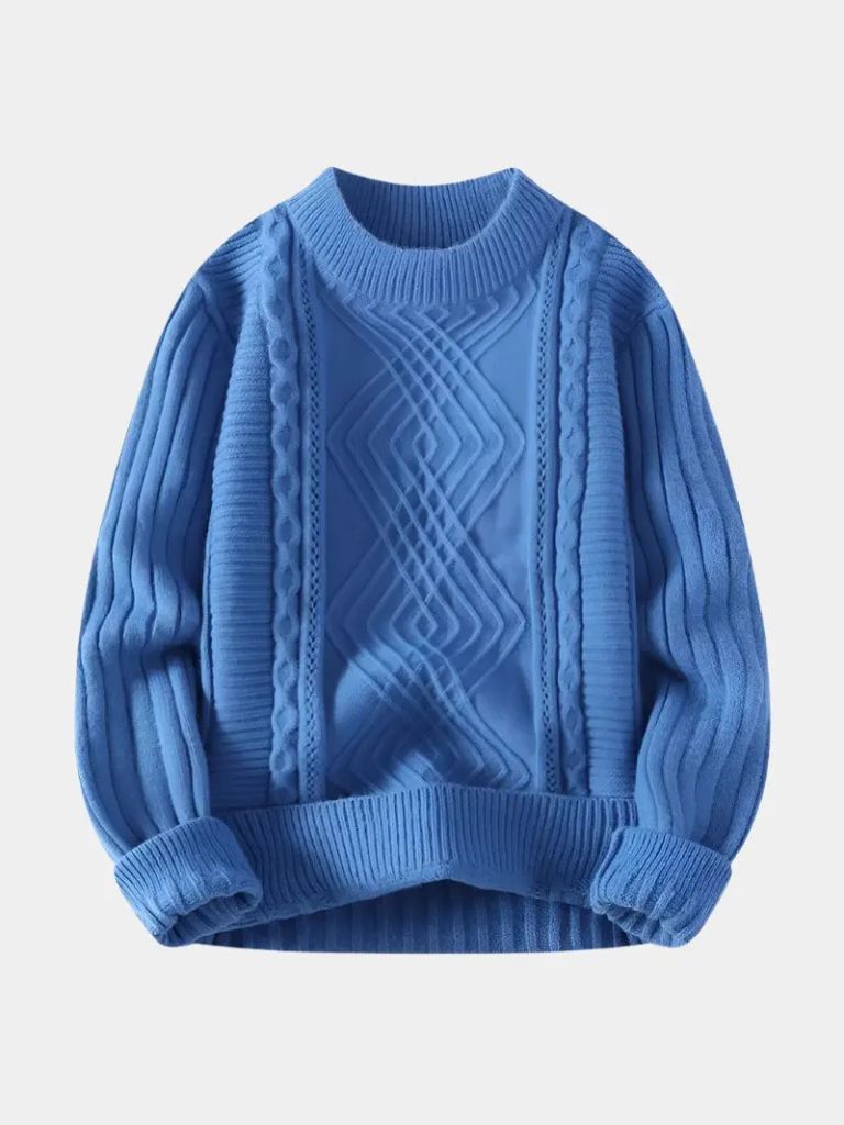 Textured Minimalist Sweater - Alder & Voss