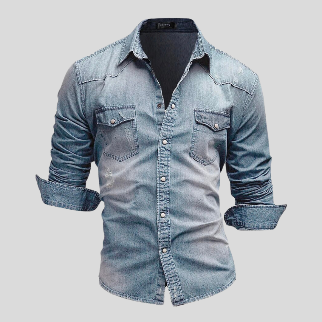 Lenoir™ - Modern Style Denim Shirt