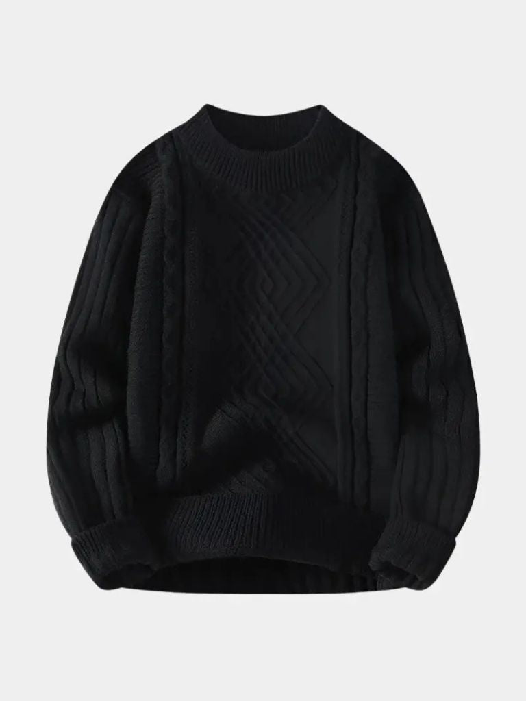 Textured Minimalist Sweater - Alder & Voss